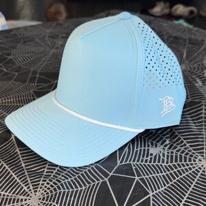Sky Blue Blank Branded Bills SnapBack